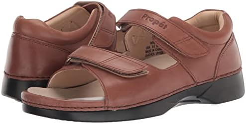 Propét Women's Pedic Walker Sandal, Teak, 8 XX-Wide | Image 6