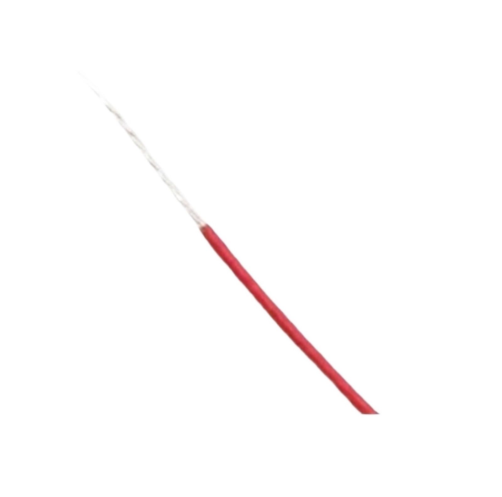 10/50/100/200M UL10064 Micro Wire 30 28AWG Ultracienkie Lutowanie Kabla Miedzianego Cynowanego(Red,100m 30AWG)