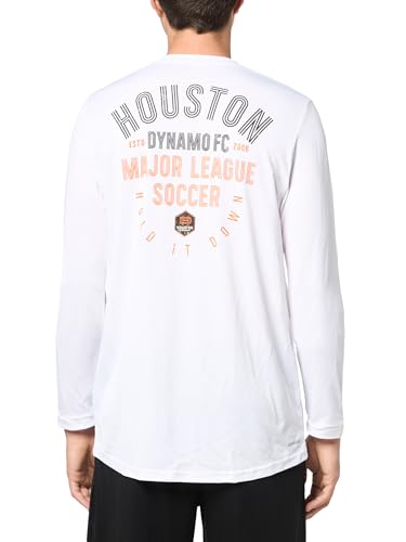 adidas Men's Houston Dynamo MLS Long Sleeve T-Shirt3