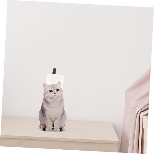 Support papier toilette chat mignon, la solution déco contre le désordre