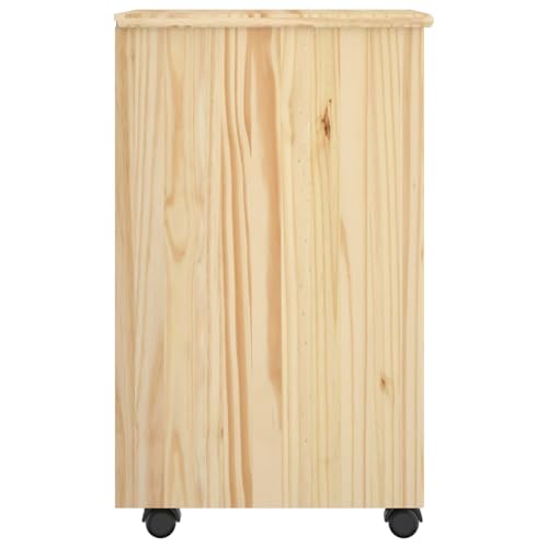 Mueble auxiliar marrón para ganar espacio de almacenamiento 6