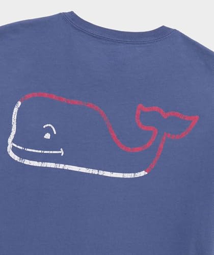 vineyard vines Men's Burgee Vintage Whale Short-Sleeve Pocket Tee3