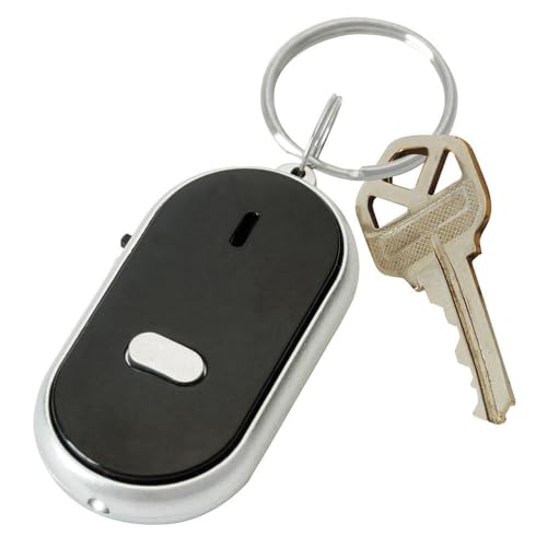 Cercatore Di Chiavi Con Fischietto E LED – Controllo Vocale, Allarme Sonoro E Luce Per Trovare Chiavi, Portafogli E Oggetti Smarriti - 2