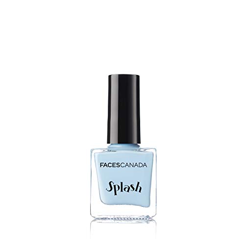 Image of Faces Splash Glossy Nail Enamel, Viola 41, 8 ml and Faces Splash Glossy Nail Enamel (Frozen 40, 8 Ml) and Faces Glossy Splash Nail Enamel, Dove 38, 8 ml