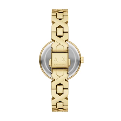 Image of Armani Exchange A|X Two-Hand Stainless Steel Watch for Women