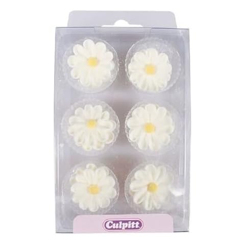 Culpitt Sugar Daisies for Cakes and Cupcakes Cover