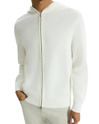 Theory Men's Mhylo Full Zip Hood in Breach2