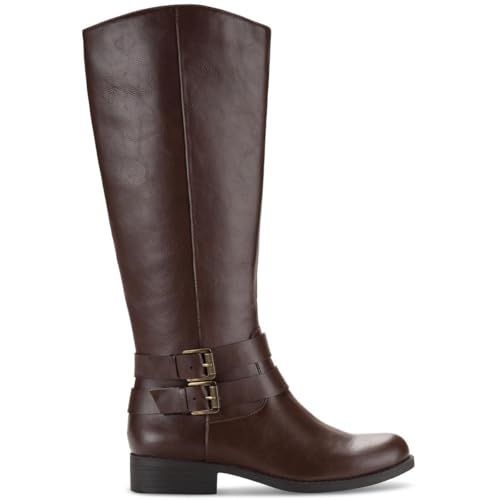 Style & Co. Womens Maliaa Faux Leather Riding Knee-High Boots2