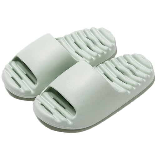 Shower Cloud Slippers for Women and Men Banthroom Drain Hole Slides Non-slip Quick Dry Thick Sole Comfy House Sandals