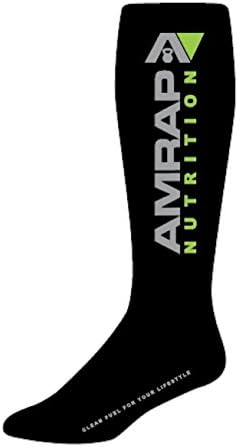 Unisex AMRAP Nutrition Branded Knee High Socks