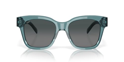 Costa Woman Sunglasses Deep Crystal Aquamarine Frame, Gray Gradient Lenses, 54MM