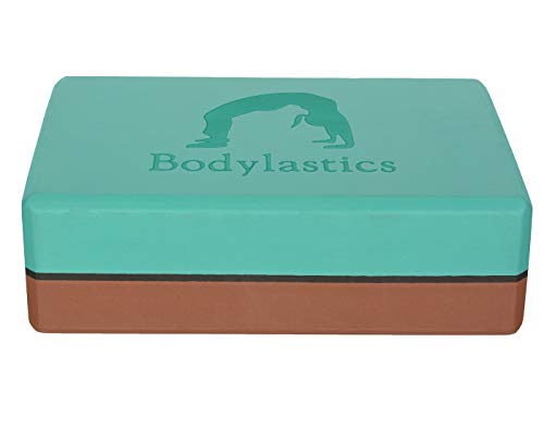 Image of Bodylastics Yoga Mat for Men and Women with Carry Bag TPE 6ft x 2ft x 6mm Large Size Anti Slip & Anti Tear Workout Mat