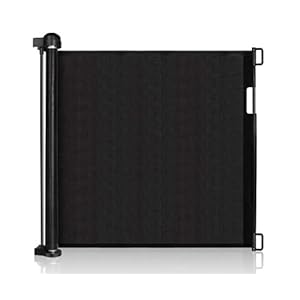 Aerend Traphekje – Oprolbaar – Traphek – Veiligheidshek – Veiligheidshekje – Voor Baby’s, Peuters & Huisdieren – Zwart