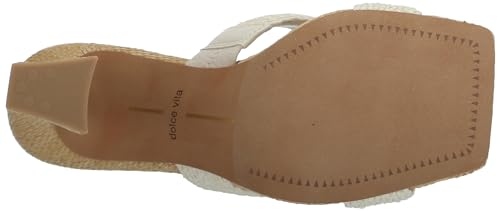 Dolce Vita Women\'s Nitro Sandal, White Raffia, 8.5 - Thumbnail 4