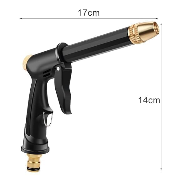 Image of Bike Washing Spray Gun Machine, Water Pressure Gun for Car Wash, Water Gun - High Pressure Water Spray Gun for Car and Bike Cleaning, Heavy Duty Jet Spray for Car Wash, Nozzle for Garden Hose
