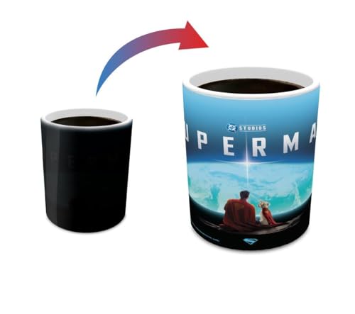 Taza Morphing Mugs DC Comics Superman 11 oz sensible al calor miniatura 2