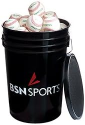 BSN SPORTS Bucket w/3 dz 79P Baseballs (EA)