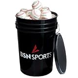 BSN SPORTS Bucket w/3 dz 79P Baseballs (EA)