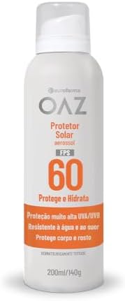 OAZ Protetor Solar Corporal Aerossol FPS 60 200ml