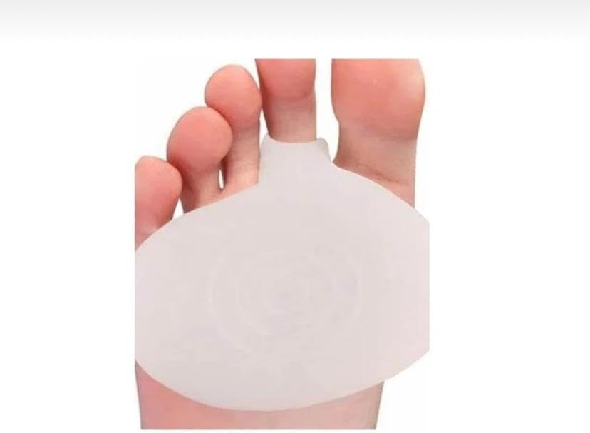Exxen Metatarsal Ped Silikon Halkalı Ayak Altı Nasir Önleyici Ped 10 Çift - Görsel 2