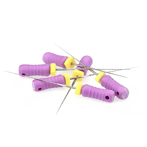 Xux 6Pcs/Pack Endo Hand Use K-File Stainless Steel Endodontic Files #10 Endo Rotary Files 21Mm/25Mm thumb #3
