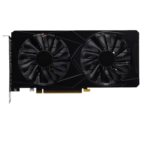 Plyisty RTX 3060 Gaming-Grafikkarte 6 GB 192 Bit PCIe 3.0 X16 Kühlung mit Zwei Lüftern DLSS- und Raytracing-Unterstützung mit Turing-Architektur für 1080p 2K-Gaming