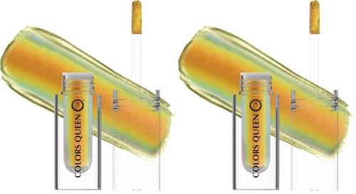 Image of Colors Queen Multichrome Liquid Eyeshadow | Long Wearing & Highly Pigmented Eyeshadow with Metallic Finish | Transfer Proof & Smudge Proof Liquid Eye Shadow for Eye Makeup (07 - Saturn Ring)