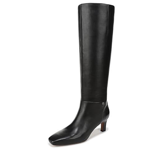 Franco Sarto Women's Timmy Fashion Boot Black Leather 7 M by Franco Sarto - Used condition - US$58.59