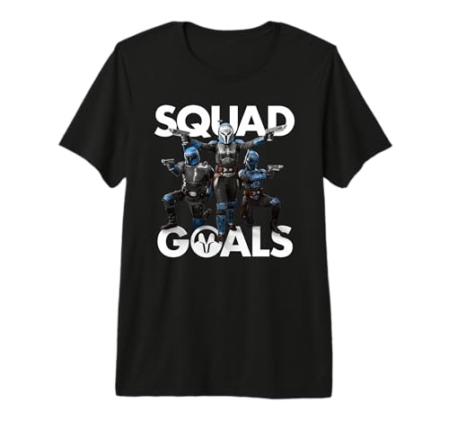 T-shirt Mandalorian Bo-Katan Squad Goals pour fan de Star Wars