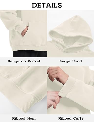 Image of Hatant Oversized Hoodie Sweatshirts for Men Couples Heavyweight Hoodies Pullover Vintage Mens Acid Wash Sweaters Clothes 2026