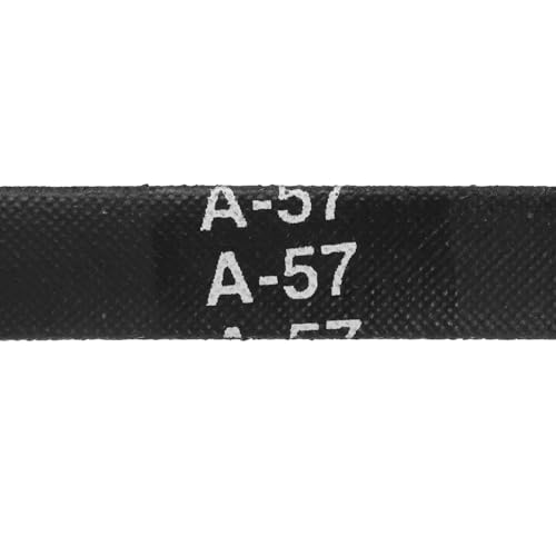 Image of uxcell 3pcs A57 or 4L590 Classic Wrapped Rubber V-Belt, 57 inch(1450mm) Inside Circumference, A Profile V Belt