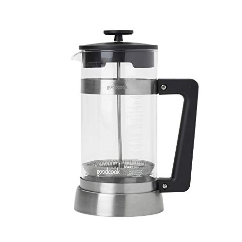Goodcook Koffe 8-Cup Glass Coffee Press with Stain