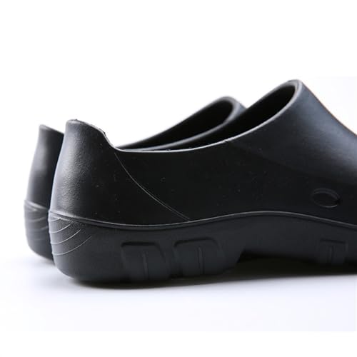Sapatos De Chef Masculinos Profissionais, Sapatas De Trabalho Impermeáveis Do Tampão Do Dedo Do Aço