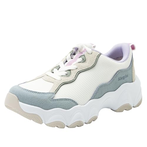 Alegria Women's Boom Joy Comfort Fashion Sneaker with Chunky Outsole Desert Garden 9 M US