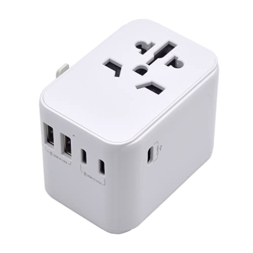 Adaptador internacional de enchufe Ewent contra cortes de energía en viajes con niños