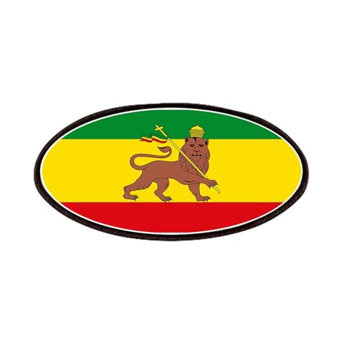 CafePress Ethiopia Flag Lion Of Judah Rasta Reggae 4