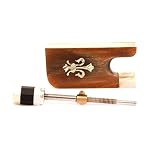 Red OX Fleur-de-Lys FROG Silver Parts FOR Pernambuco/IPE/Ironwood Viola Bow FROG