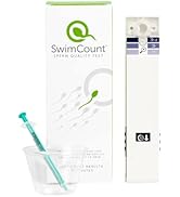 SwimCount Fruchtbarkeitstest für Männer - Heimtest, der die Konzentration beweglicher Spermien misst