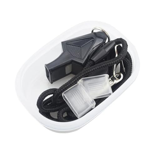 Set de silbatos deportivos portátiles Yardwe con cordón miniatura 1