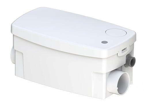 SFA SANIFLO - Sanishower - Gray Water Drain Pump - Compact & Silent (44 dBa) - Powerful Indoor/Outdoor Performance - 4 Years Warranty - Certified CSA (IPC, NSPC) - Made In France