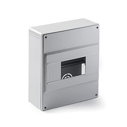FAMATEL - Armario superficie IP40 | 8 elementos | 195x165x55 | Blanco Cover