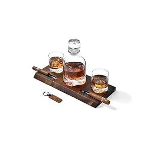 Shanik 750ml Whiskey Decanter Set w...