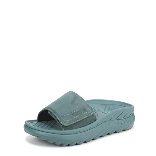 Vionic Unisex Rejuvenate Sandal Pacific Haze Blue Suede 6 M