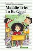 Library Binding Maddie Tries to Be Good Book