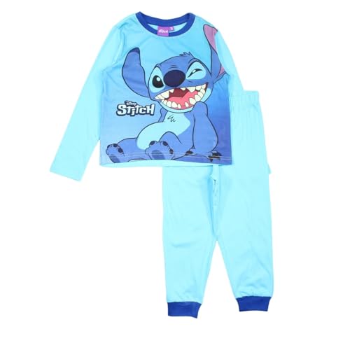 Disney Pyjama Juego de Pijama, Azul, 6 años para Niñas