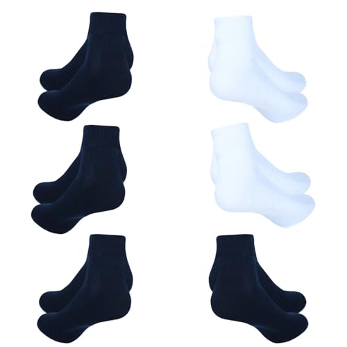 Image of Ankle Socks for Men|Sneaker Socks Breathable Socks for Loafers|Athletic Running Socks Gym Everyday Sock|6 Pairs