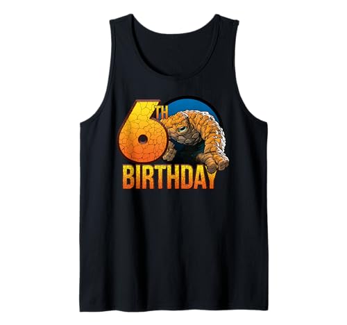 T-shirt sans manches 6 ans The Thing Marvel anti-transpiration pour enfant