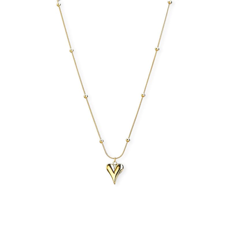 PALMONAS Heart Ball Chain Pendant |Gifts For Girlfriend |Gift For Women & Girls (B0D9XYGDDV) Amazon Price History, Amazon Price Tracker