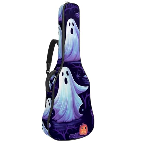 Sac pour guitare acoustique étanche en toile Oxford style Halloween