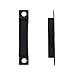 Price comparison product image Dzina Dust Box for 3 Lever Latches Black Pack of 1